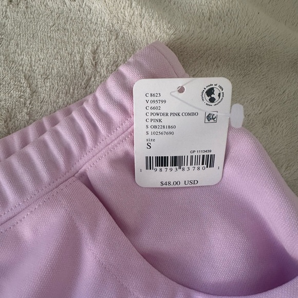 NWT FP Movement Fly Zone Shorts Sz Small Powder Pink - Picture 6 of 8